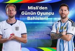 Kane İngiltere’yi, Messi Arjantin’i sırtlıyor! İşte Misli’den günün oyuncu bahisleri