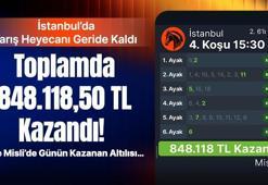 İstanbul’da Yarış Heyecanı Geride Kaldı, Toplamda 848.118,50 TL Kazandı! İşte Misli’de Günün Kazanan Altılısı…