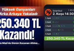 Yüksek Ganyanları Arka Arkaya Yakaladı 250.340 TL Kazandı! İşte Misli’de Günün Kazanan Altılısı…