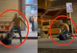 Diyarbakır'da taksicilerin durak anlaşmazlığı kavgası kamerada