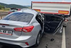 Karabük'te otomobil, TIR'a arkadan çarptı 1 kişi hayatını kaybetti, 6'sı çocuk 8 kişi yaralandı