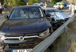 3 aracın karıştığı zincirleme trafik kazasında 1 kişi yaralandı