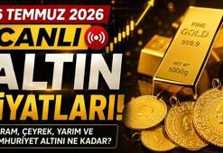6 Temmuz 2026 canlı altın fiyatları! Gram, çeyrek ve cumhuriyet altını ne kadar oldu?