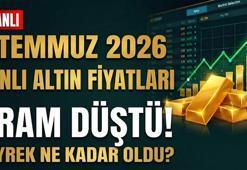 7 Temmuz 2026 canlı altın fiyatları: Gram düştü, çeyrek altın ve cumhuriyet altını ne kadar oldu?