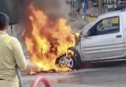Yıllarca para biriktirdi, gözleri önünde alev alev yandı