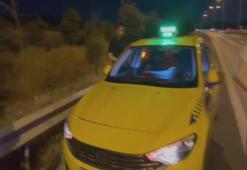 Avcılar'da takibe alındı: Taksinin içi kaçak göçmen doluydu