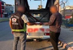 Sosyal medyadaki görüntüler kamyonet sürücüsüne ceza getirdi