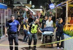 Bodrum'da restoranda dehşet anları... Masasına dönerken sırtından vuruldu