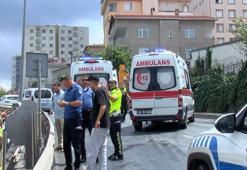 Maltepe'de faciadan dönüldü! Tanker bariyerlere çarptı, peş peşe kaza yaşandı