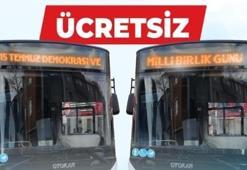 Tekirdağ'da 15 Temmuz'da toplu taşıma ücretsiz olacak