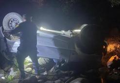 Ayvacık'ta dereye uçan aracın sürücüsü hayatını kaybetti