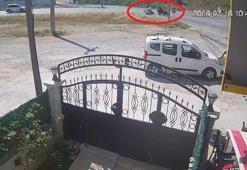 Karı kocanın öldüğü kaza anı saniye saniye kameraya yansıdı