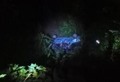Hatay'da otomobilde uçurumdan uçtu: anne, baba ve 3 evladı yaralandı
