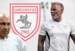 Samsunspor'da Thorsten Fink, Yüksel Yıldırım yönetime resti çekti: İstemiyorum
