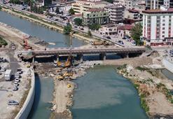 Samsun’da 100. Yıl Köprüsü araç trafiğine geçici olarak kapatıldı
