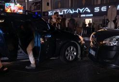 İnegöl'de meydana gelen zincirleme kazada 5 kişi yaralandı