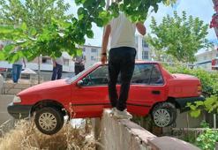 Eskişehir'de film sahnelerini aratmayan kaza! Yoldaki sıvıyı su sandı, gerçeği anlayınca iş işten geçti!