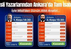 Misli Yazarlarından Ankara’da Tam İsabet! İşte Misli’de Günün Kazanan Altılısı…