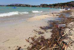 Çeşme bu yıl kirlilikten geçilmiyor: Tatilcilerden unutulmaz tepki