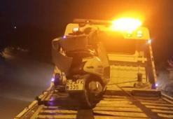 Ordu'da motosiklet duvara çarptı sürücü hayatını kaybetti