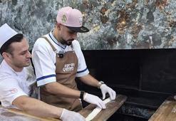 Sefo sahneden indi, pide tezgâhına geçti: hamura Samsunspor imzası!