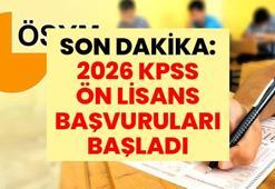 SON DAKİKA: KPSS ÖN LİSANS BAŞVURULARI 2026 BAŞLADI | ÖSYM AİS başvuru ekranı: İşte KPSS Ön Lisans başvuru şartları ve ücreti