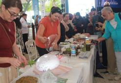 Ordu'nun en lezzetli festivalinde zeytinyağlı fındık yaprağı sarması dikkat çekti