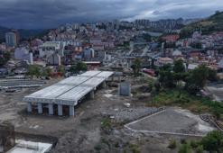 Trabzon'da silüeti göründü: Proje yükselmeye başladı