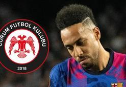 Çorum FK resti çekmiş! Aubameyang transferinin neden iptal olduğunu açıkladı