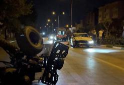 Dehşet saniye saniye kamerada: ATV ile yolun karşısına geçerken canından oldu