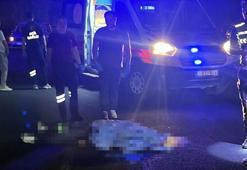 Nevşehir'de otomobilin çarptığı yaya öldü; o anlar kamerada