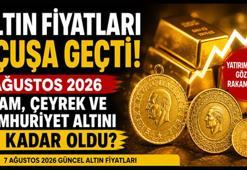 Altın fiyatları uçuşa geçti! 7 Ağustos 2026 gram, çeyrek ve Cumhuriyet altını ne kadar oldu?