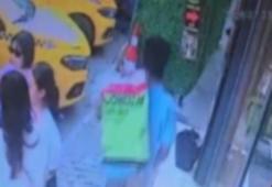 Beyoğlu'nun korkulu rüyası yakalandı: Yankesicilik yaparken görüntülendi