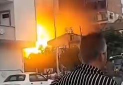 Tekkeköy bir depoda yangın çıktı