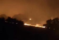 Gerger’de ormanlık alanda yangın çıktı