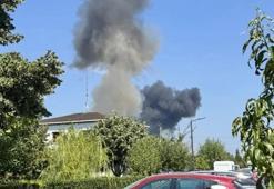 Yalova'da F16 uçağı kaza kırıma uğradı! Düşme sonrası ortaya çıkan görüntüyü vatandaşlar kayda aldı