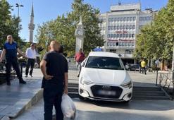 Çorlu’da hayrete düşüren kaza: Görenler dakikalarca bakakaldı