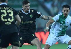 Bursaspor - Iğdır FK maçında ev sahibi 3 puanı tek golle aldı