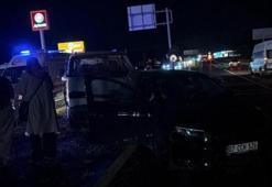Afyonkarahisar'daki trafik kazasında 6'sı çocuk, 11 kişi yaralandı