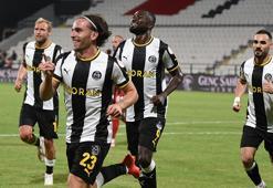 Erzurumspor'dan ayrılıp 1. Lig takımına gitti, ilk maçında gol attı