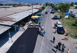 Manisa'nın yıllardır beklediği oldu: 2 bin 200 ton harcandı