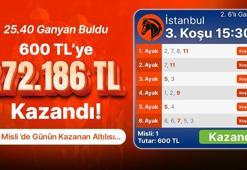 25.40 Ganyan Buldu 600 TL’ye 272.186 TL Kazandı! İşte Misli’de Günün Kazanan Altılısı…