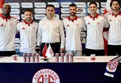 Transfer yasağı kalktı Antalyaspor 5 futbolcuyla sözleşme imzaladı!