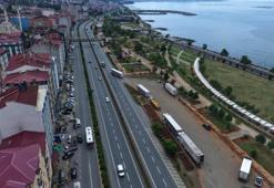 Trabzon'da yol kenarında nöbet! Hasat moralleri bozdu, binlerce lira zarar var