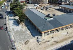 Düzce’de dev projede sona gelindi! Yeni çarşıda son çalışmalar başladı