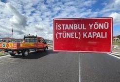 Yola çıkacak sürücüler dikkat! İstanbul istikameti trafiğe kapatılıyor