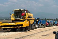 Yerli ve milli ürün çeşitlerinde ilk hasat yapıldı