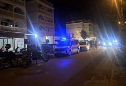 Maskeli ve motosikletli 2 şüpheliden iş yerine silahlı saldırı
