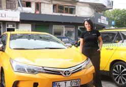 Servis aracından taksi direksiyonuna geçti, Sakarya'da bu işi yapan tek kadın oldu!