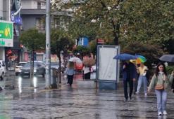 Düzce’de sağanak yağışlar ulaşımı aksattı